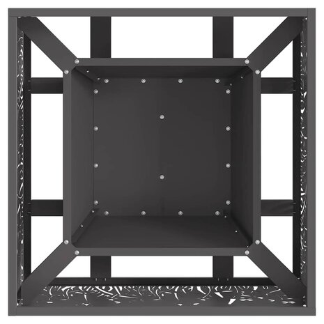 Vuurkorf Zwart 60 x 60 x 30 cm Staal 6