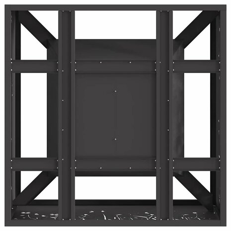 Vuurkorf Zwart 60 x 60 x 30 cm Staal 9
