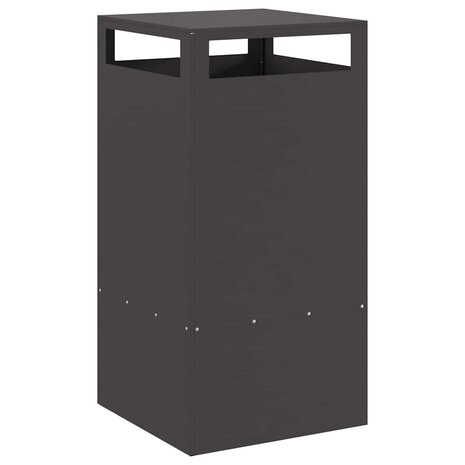 Vuurkorf Zwart 50 x 50 x 100 cm Staal 5