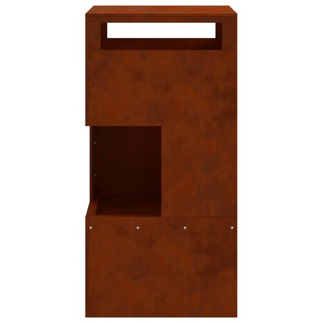 Vuurkorf Bruin 50 x 50 x 100 cm Staal 6