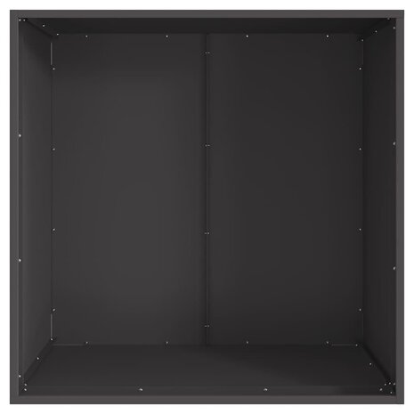 Vuurkorf Zwart 80 x 80 x 43 cm Staal 6