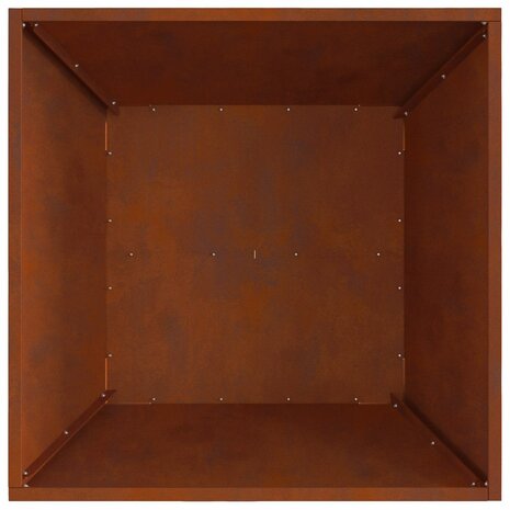 Vuurkorf Bruin 60 x 60 x 30 cm Weerbestendig staal 7