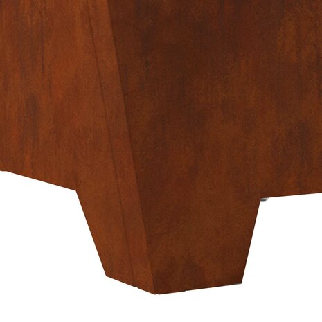 Vuurkorf Bruin 60 x 60 x 30 cm Weerbestendig staal 9