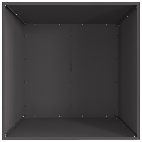 Vuurkorf Zwart 80 x 80 x 40 cm Staal 6