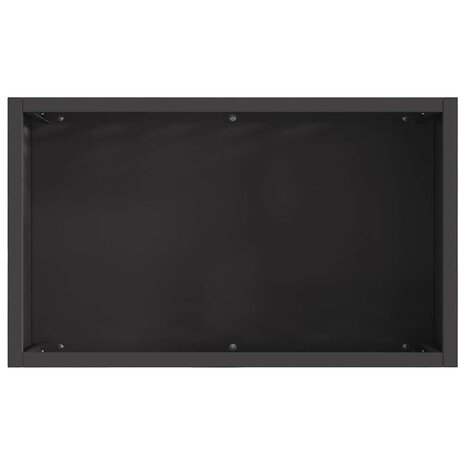 Vuurkorf Zwart 50 x 30 x 40 cm Staal 8