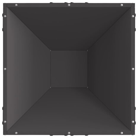 Vuurkorf Zwart 50 x 50 x 35 cm Staal 7