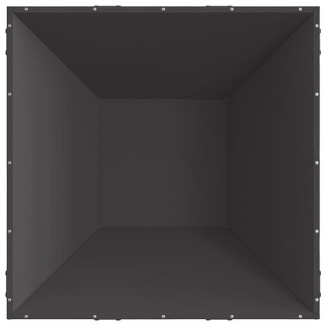 Vuurkorf Zwart 80 x 80 x 40 cm Staal 6