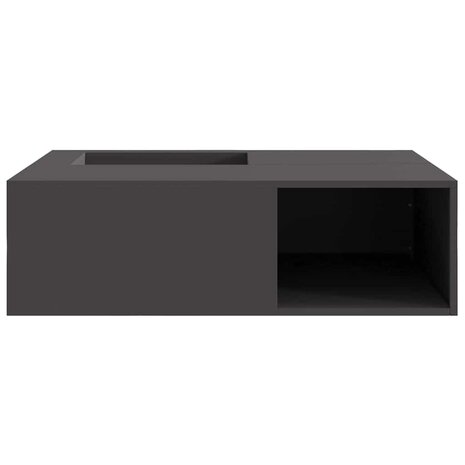 Vuurkorf Zwart 100 x 100 x 30 cm Staal 7