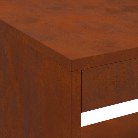 Vuurkorf Bruin 160 x 45 x 35 cm Staal 9
