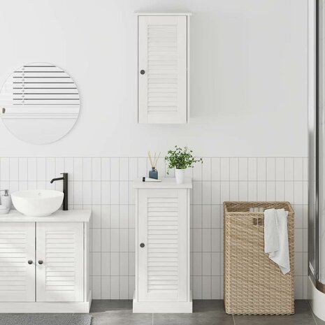 Badkamermeubelset met plank VIGO 2 pcs Wit en Antiek Wit 1