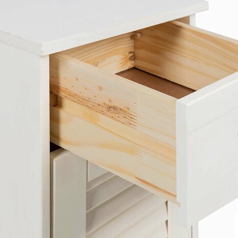 Badkamermeubelset met lade VIGO 2 pcs Wit en Antiek Wit 8