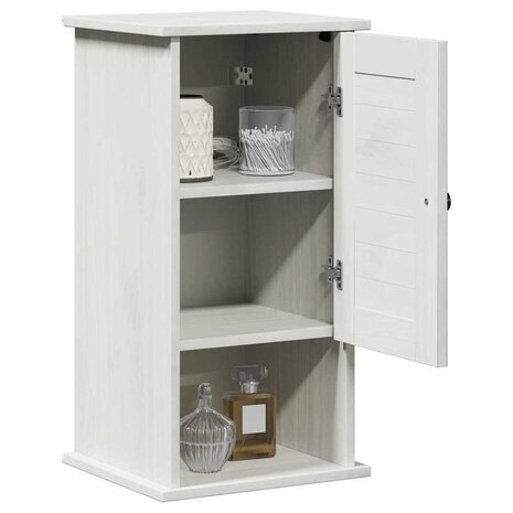 Badkamerkast met plank VIGO Wit en Antiek Wit 37 x 34 x 71,5 cm 3