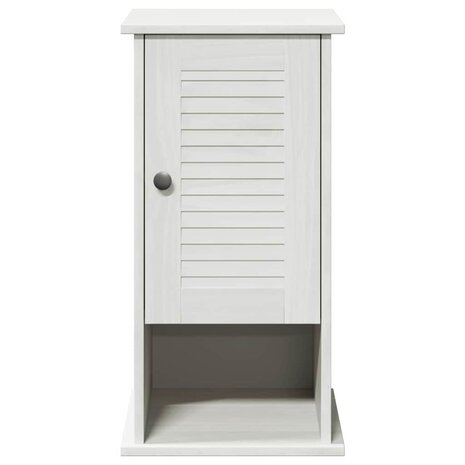 Badkamerkast met plank VIGO Wit en Antiek Wit 37 x 34 x 71,5 cm 6