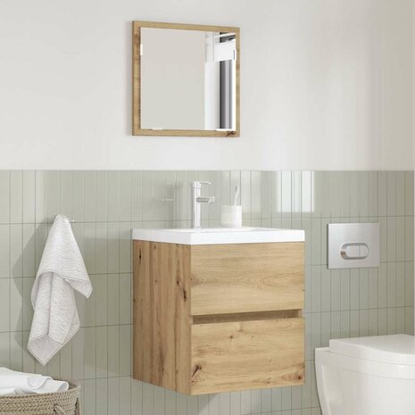 Badkamerkast Artisan Eiken 41 x 38,5 x 45 cm Bewerkt hout 4