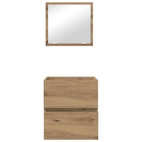 Badkamerkast Artisan Eiken 41 x 38,5 x 45 cm Bewerkt hout 8