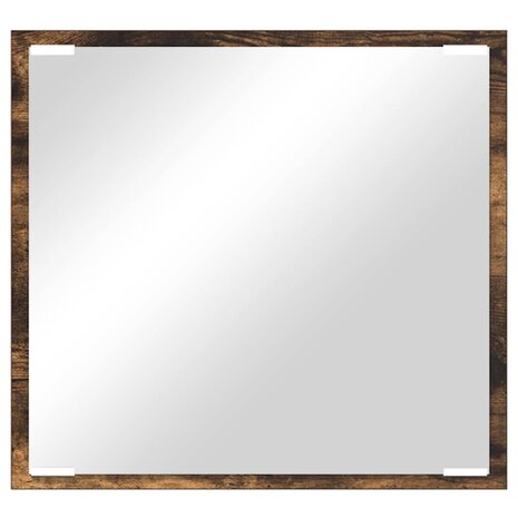 LED Badkamer Spiegel met spiegel Gerookt eiken 40 x 37 x 8.5 cm 5