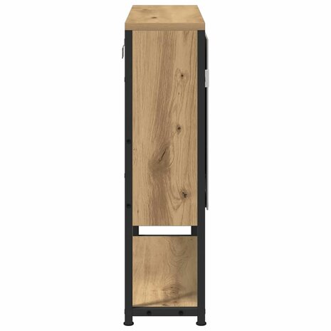 Spiegelkast Artisan Eiken 60 x 16 x 60 cm Bewerkt hout 7