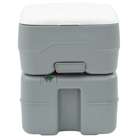 Camping Toilet Grijs 41,5 x 36,5 x 42 cm 4