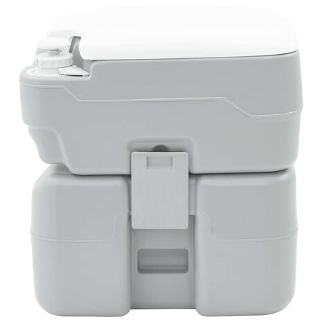 Camping Toilet Grijs 41,5 x 36,5 x 42 cm 4