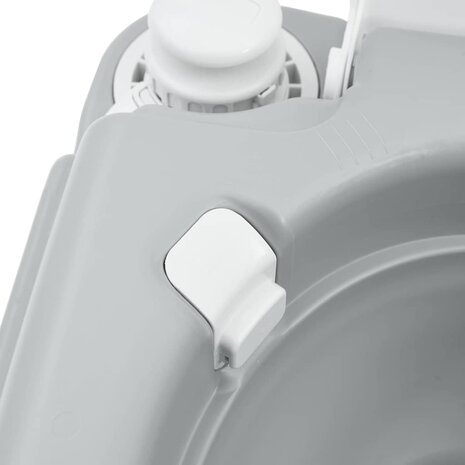 Camping Toilet Grijs 41,5 x 36,5 x 42 cm 7