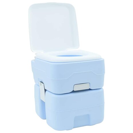 Camping Toilet Blauw 41,5 x 36,5 x 42 cm 2