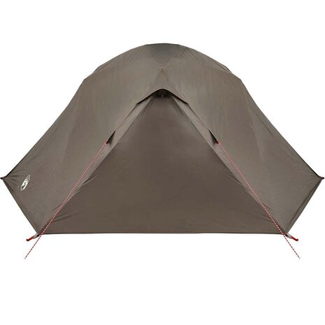 Vistent met dak Bruin 514 x 465 x 187 cm Polyester en Glasvezel 5