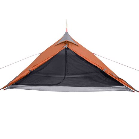 Hangende tipi tent 1-persoons waterdicht oranje 7