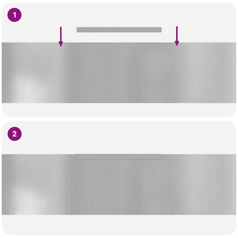 Tuinrand Zilver 450 x 0.05 x 15 cm Gegalvaniseerd staal 9