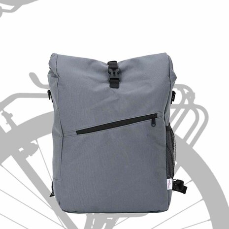 Fietstas Grijs 33 x 16 x 60 cm Polyester 3