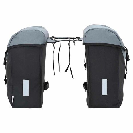 Fietstas Grijs en zwart 31.5 x 15.5 x 40 cm Polyester 3