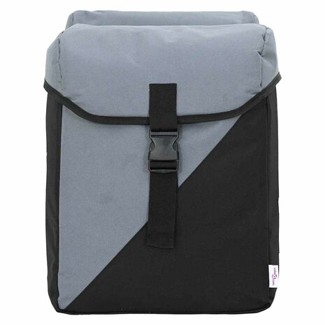 Fietstas Grijs en zwart 31.5 x 15.5 x 40 cm Polyester 4