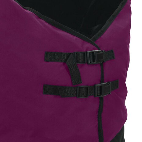 Paardendeken Donkergroen en Zwart 75 cm Polyester 7