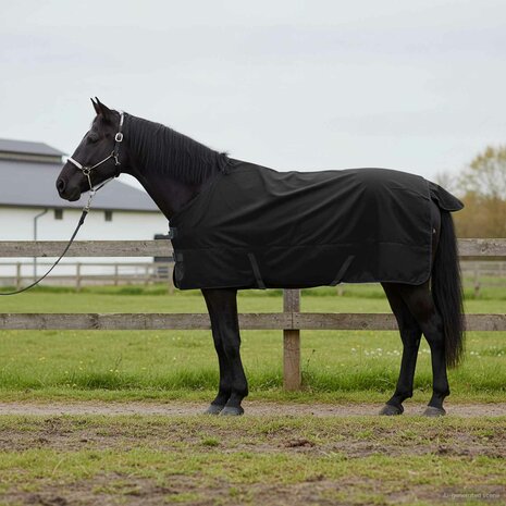Paardendeken Donkergroen en Zwart 85 cm Polyester 1