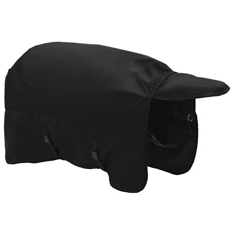 Paardendeken Donkergroen en Zwart 105 cm Polyester 5