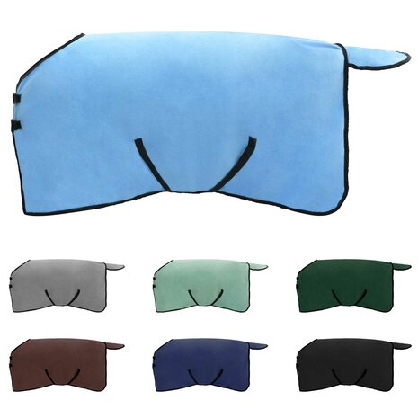 Paardendeken Volledige Aqua Polyester 2