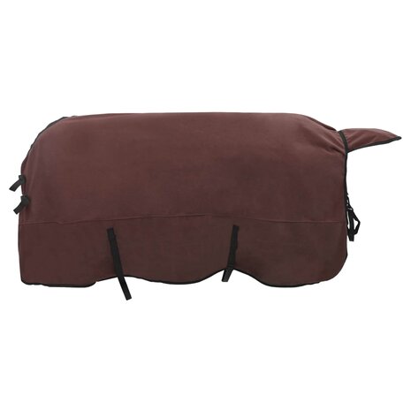 Paardendeken Volledig Donkerbruin Polyester 4