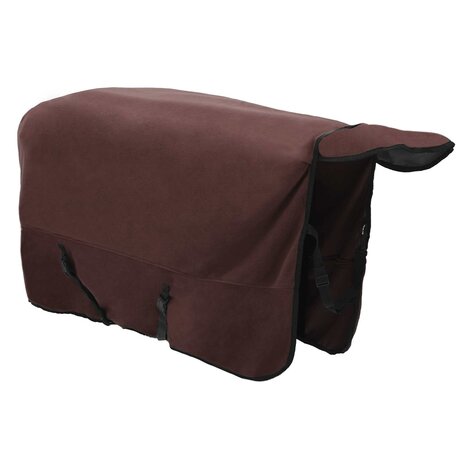 Paardendeken Volledig Donkerbruin Polyester 5