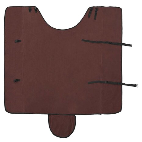 Paardendeken Volledig Donkerbruin Polyester 6