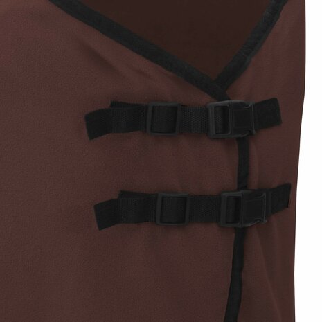 Paardendeken Volledig Donkerbruin Polyester 7
