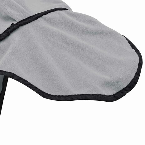 Paardendeken Volledig Lichtgrijs en Roze Polyester 8