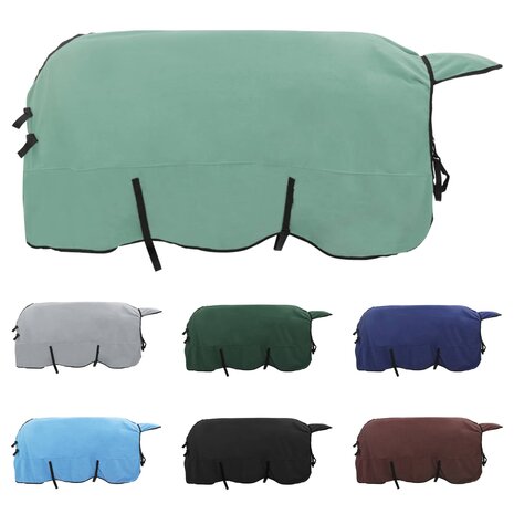 Paardendeken Speciale Groen Polyester 2