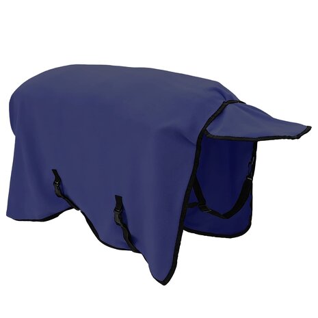 Paardendeken Marineblauw Polyester 5