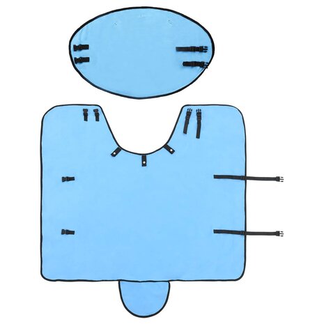 Paardendeken Volledige Aqua Polyester 6