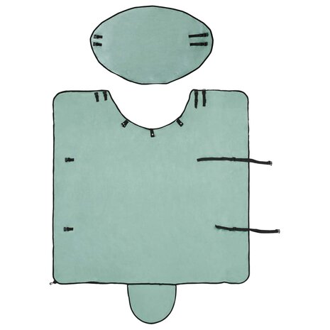 Paardendeken Speciale Groen Polyester 6