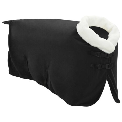 Paardendeken Zwart 85 cm Polar fleece 3