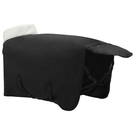 Paardendeken Zwart 95 cm Polar fleece 5