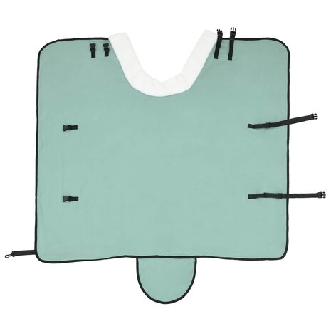 Paardendeken Volledig Donkergroen 95 cm Polar fleece 6