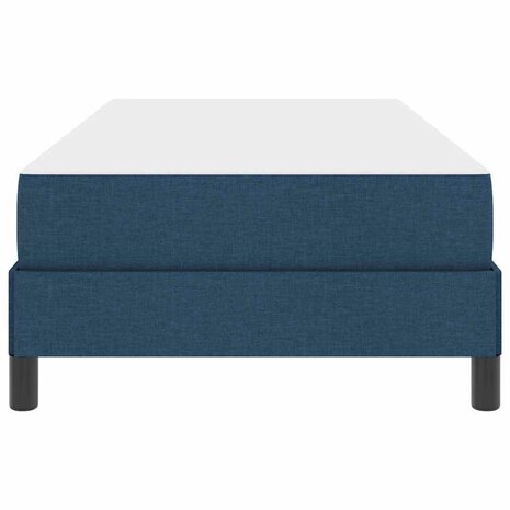 Boxspringbed met matras Blauw 90 x 190 cm Stof 7