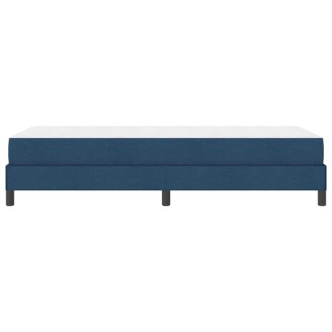 Boxspringbed met matras Blauw 90 x 200 cm Stof 8