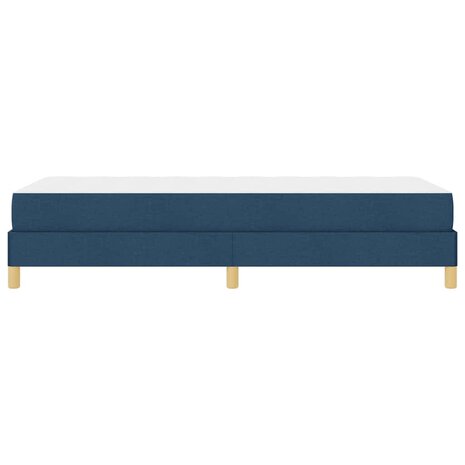 Boxspringbed met matras Blauw 90 x 200 cm Stof 8